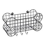 House of Paws Dog Bone Wire Storage Wall Shelf - Small