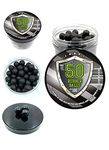 Rubber Balls in .50 caliber 100 x Premium Quality 1.6 grams Hard Rubberballs Reusable Paintballs Less Lethal Projectiles for Home Self Defense Training Pistols in 50 cal.