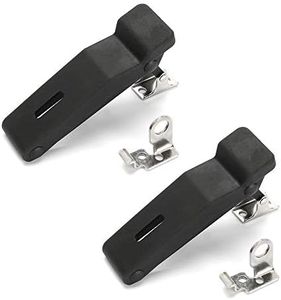 ZUDZUW 2PCS 4" Flexible Rubber Front Storage Rack Latch 2877447 Compatible with Polaris Sportsman 500 550 800 850 1000