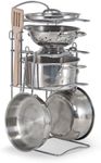 Melissa & Doug Stainless Steel Pots