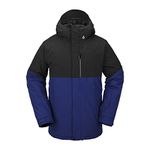 Volcom Men's L Ins Gore-tex Jacket, Dark Blue, S