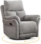 ANJ Swivel Rocker Recliner Nursery 