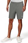 Reebok Men's Pure Grey 5 (Dark Grey) Shorts | Training | Everyday Poly Woven Shorts | Regular FIT | 100% Polyester with Speedwick tech