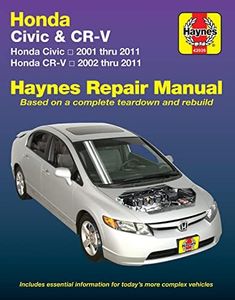 Honda Civic (01-11) and Cr-V (02-11): Haynes Repair Manual: Does Not Include Information Specific to Cng or Hybrid Models