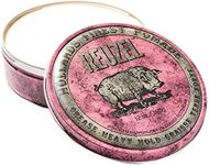 Reuzel Pink Grease Heavy Hold Pomade - Concentrated Oil Hairstyling Vegan Formula With Natural, Firm And Organic Hold - Defining Grooming Product With Effortless Shine - Original Fragrance - 12 Oz