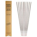 Baby Powder Highly Scented Incense Sticks, 80-100 Minutes Burn Time per Stick, Handmade in the UK, 10 Sticks (approx. 15g)