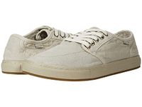 Sanuk Men's Tideline Lace Hemp Sneaker, Washed Natural, 8 UK