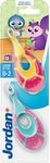 Jordan ® | Step 1 Baby Toothbrush | Baby Toothbrush 0-2 Years | The Original Toddler Toothbrush with Extra Soft Bristles & Soft Biting Ring for Babies Gums and Easy Grip | Pack 2 Units