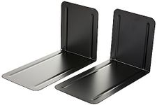 Hangzhou Topline 215 mm Giant Metal Bookends - Black (Pack of 2)