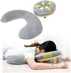 KAAMOS Face Down Cradle Pillow After Eye Surgery Prone Pillow Massage Cradle Face Pillow for Sleeping Vitrectomy Recovery Equipment Retina Lying Pillow Stomach Sleeper Pillow Home Massage Headrest