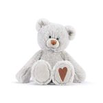 DEMDACO Courageous Copper Citrine Color November Birthstone 8.5 inch Children's Plush Stuffed Animal Toy