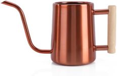 Watering Can Indoor Plants, 35 oz/1000 ml Metal Stainless Steel Watering Can Pot with Long Spout for Indoor House Plants Bonsai Outdoor Garden Flower Decorative (Copper)