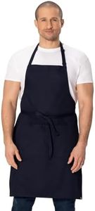 Chef Works Men's Bib Butcher Apron, Navy