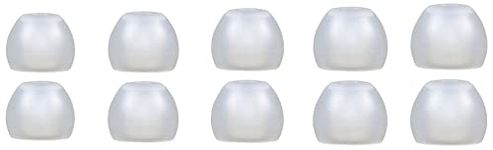 final - Clear Silicone Type E Eartips Kit with Case and Nozzle Adapter Compatible With 1More, AKG, Audio-Technica, Beats by Dre, Campfire Audio, Empire Ears, Shure, Sony, Westone (Multi)