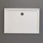 Elegant Showers Square Durable Acrylic Fiberglass Shower Base Tile Over Shower Tray,1015x815mm