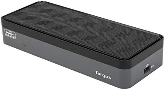 Targus USB-C Universal Quad 4K (QV4K) Docking Station with 100W Power Delivery, Black (DOCK570EUZ)