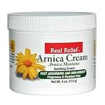 Real Relief Arnica Cream 4 oz Soothing Cream (Pack of 1)