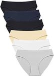 Wealurre Breathable Underwear Women Seamless Bikini Nylon Spandex Mesh Panties(A/W/G,L)