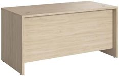 Bush Business Furniture Studio C Office Desk, Computer Table for Home or Professional Workspace, 60W x 30D, Natural Elm