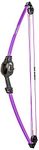 Bear Archery Spark Youth Bow Set, Ambidextrous, Flo Purple