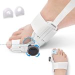 Bunion Corrector for Women & Men,Toe Straightener for Bunion and Big Toe Pain Relief, Adjustable Bunion Splints (2-PCS)…