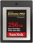 SanDisk Extreme PRO SDCFE-256G-GH4NN CFexpress Type B 256GB Maximum Read Speed 1700MB/s