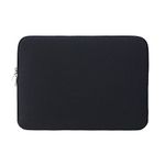 RAINYEAR 14 Inch Laptop Sleeve Protective Case Soft Lining Padded Zipper Cover Carrying Bag Compatible with 15" Macbook Air M2 2023 A2941 14" Notebook Computer Tablet Ultrabook Chromebook(Black)