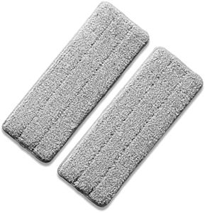 Lot de 2 chiffons extra en microfibre pour serpillières avec Velcro, Starlyf Autoclean Mop, dimensions 32 x 12 cm, tout type de sol