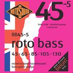 Rotosound strings for electric bass ROTO NICKEL 5-str. RB45-5 Nickel Medium 45-130