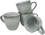 Coffee Culture Reactive 355 mlCoffee and Tea Mug, 4 Piece Set, Grey