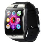 Lapras ( 12 Years Warranty Today Deal Offer Bluetooth Smartwatch with Many Impressive Features and Supported SIM Card & SD Card Compatible for All Smartphones - Black