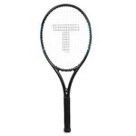 TANSO TSUYO 44 Full Graphite High Performance Ultra Light Carbon Fibre Strung Tennis Racquet with Free Full Tennis Racket Cover (260 Grams, Oval Head Shape, 100 sq inch, full size) (Slate Grey)