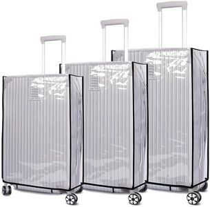 3 Pieces Luggage Protector Suitcase Cover Suitcase Covers for Luggage Luggage Protector Suitcase Cover Waterproof Cover for Luggage
