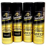 Savage & Greed Bundle Sovereign Car Home Turbojet Air Freshener Sanitiser Spray Blast Can 4 Pack