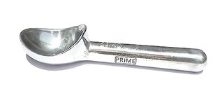 Prime Bakers and Moulders Aluminium Ice Cream Scooper, Silver 1 Piece