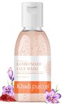 Khadi Pureus Herbal Somashree Kumkumadi Face Wash for Natural Glowing Skin, Reduce Pigmentation, Fight Signs of Aging | Women & Men (25 ml) (25 ml, Kumkumadi Face Wash)