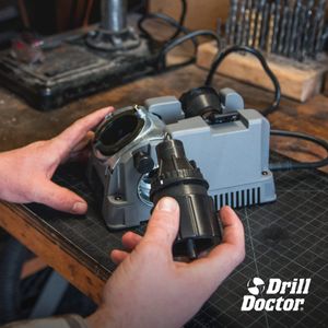 Drill Doctor Drill Bit Sharpener – DD500X, Precision Sharpening Tool