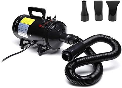 2800W Professional Motorcycle Power Dryer Car Blower Duster Flexible Hose High Pressure Air Flow Pet Hair Dryer