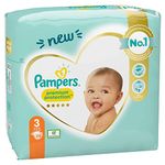 Pampers - Premium Protection Diapers Size 3, for Babies 6-10 kg - 28 Pieces