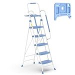 HBTower 5 Step Ladder with Handrail