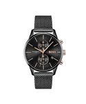 Hugo Boss Stainless Steel Analog Black Dial Men's Watch-1513811