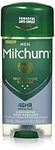 Mitchum Antiperspirant Deodorant Stick for Men, Triple Odor Defense Gel, 48 Hr Protection, Dermatologist Tested, Alcohol Free, Unscented, 96g