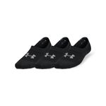 Under Armour Women UA Breathe Lite Ultra Low 3p, Breathable and Comfortable Trainer Socks, Ankle Socks with Dynamic Support, Socks for Women in a Pack of 3