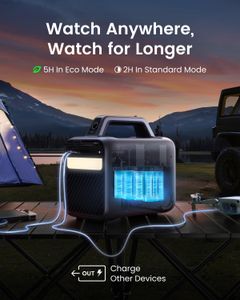 Anker NEBULA Mars 3 Outdoor Portable Projector – 1000 ANSI Lumens, Android TV, 5hr Battery