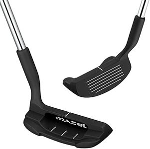 MAZEL Chipper Golf Club 36/45 Degree Golf Chippers Mens&Women Right Hand, Improve Your Short Game (Black Right Hand, RH,36 Degree)