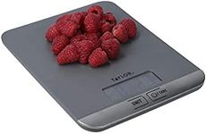 Taylor Slim Digital Kitchen Scale, Compact Food Scale, Highly Accurate Digital Food Scale, Weights 5kg, Grey, Gift Boxed