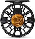ROSS REELS Animas Fly Fishing Reel | Durable Lightweight High-Performance Ultra-Large Arbor Reel for Fly Fishing in Freshwater & Saltwater, 7-8wt, Matte Black