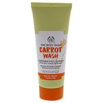 The Body Shop Carrot Wash Energizing Face Cleanser 100ml - this vegan treat leaves skin feeling cleansed, smoother, energised and purified from daily urban grime