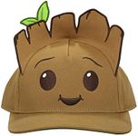 Marvel Groot Big Face Snapback Hat