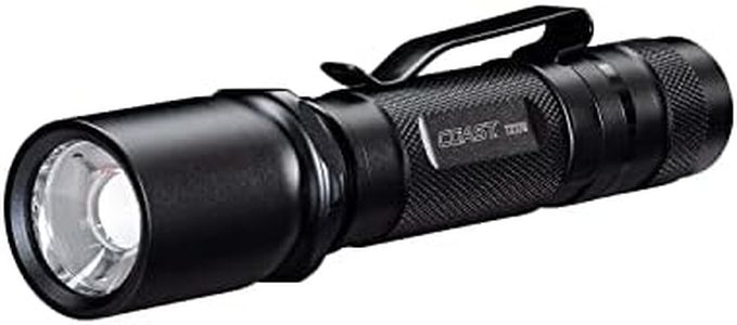 Coast TX17R 1250 Lumen Rechargeable Long Range Tactical LED Flashlight with Spot and Flood Beams, Durable Aluminum Build